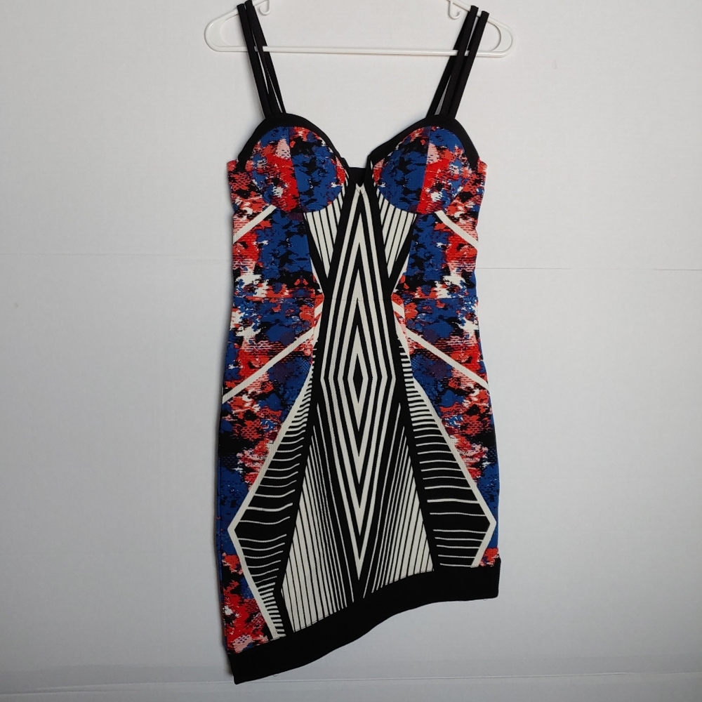 NWT Material Girl asymetrical dress size medium